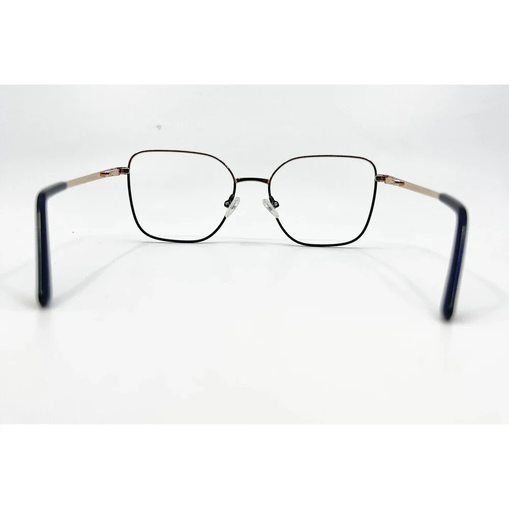 Wittnauer ADA Eyeglasses Women Pink Black Metal Square Frame 54-18-135